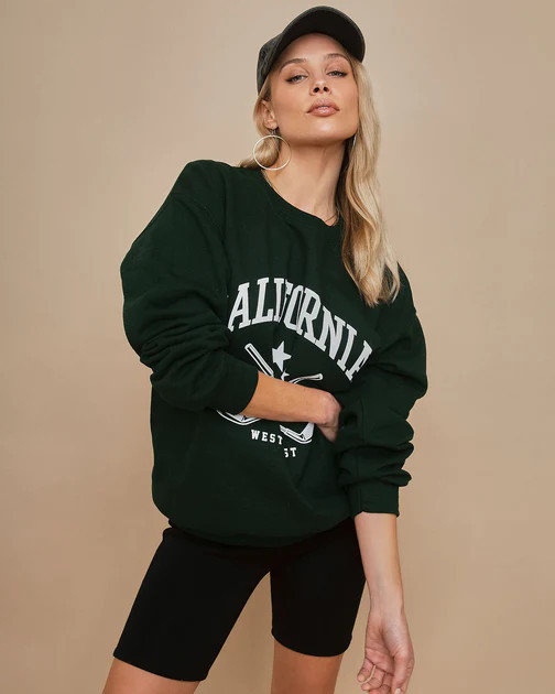 California Coast Cotton Blend Sweatshirt | VICI