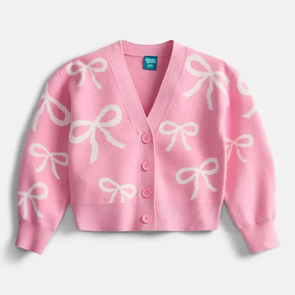 Wonder Nation Girls Button Front Cardigan Sweater product image from the verified GPgrows LTK collection