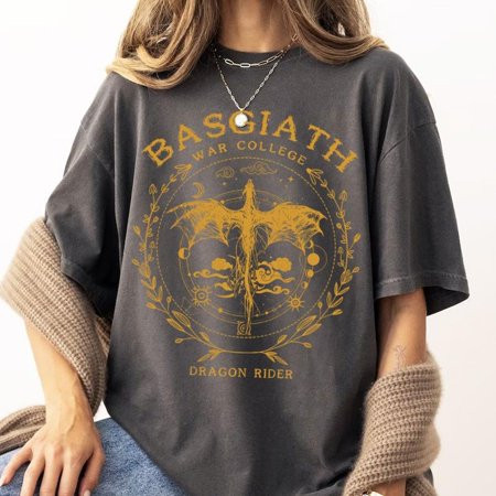 Basgiath War College Shirt Fourth Wing Shirt Dragon Rider Shirt Fourth Wing Fourth Wing Riders Quadrant Dragon Rider Shirt Tee | Walmart (US)