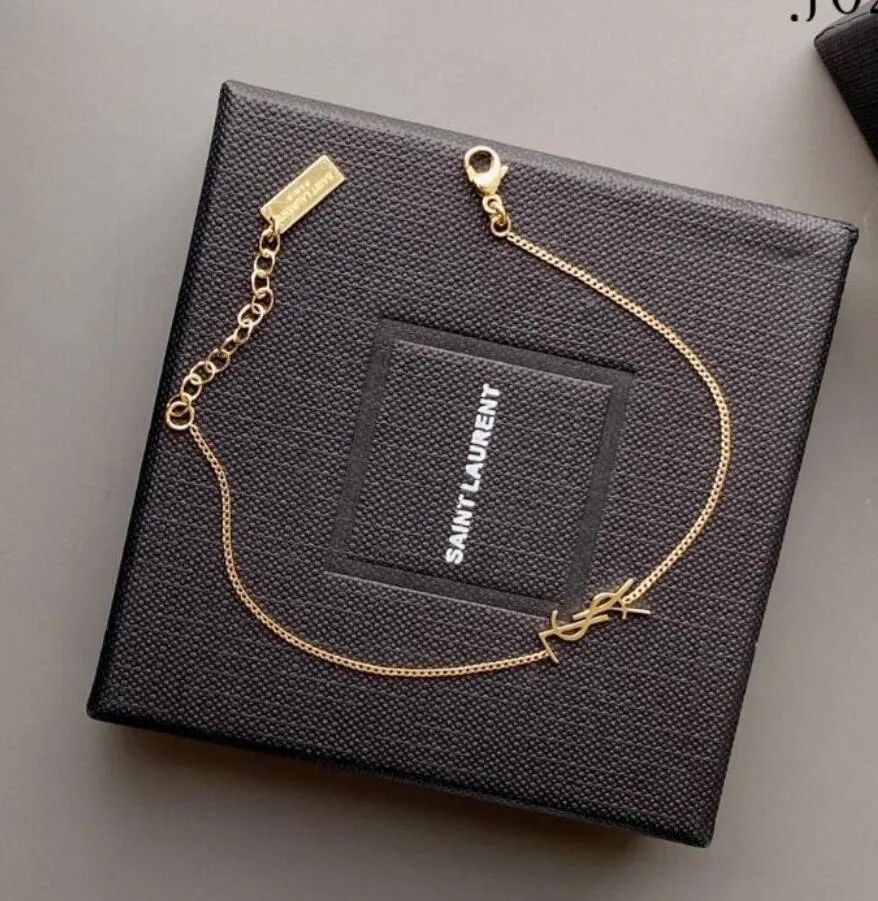 YSL Chain 925 Silver TIF Luxury Heart Beaded Tag Strands Bracelet Women Fine jewelry Trendy Beads... | DHGate