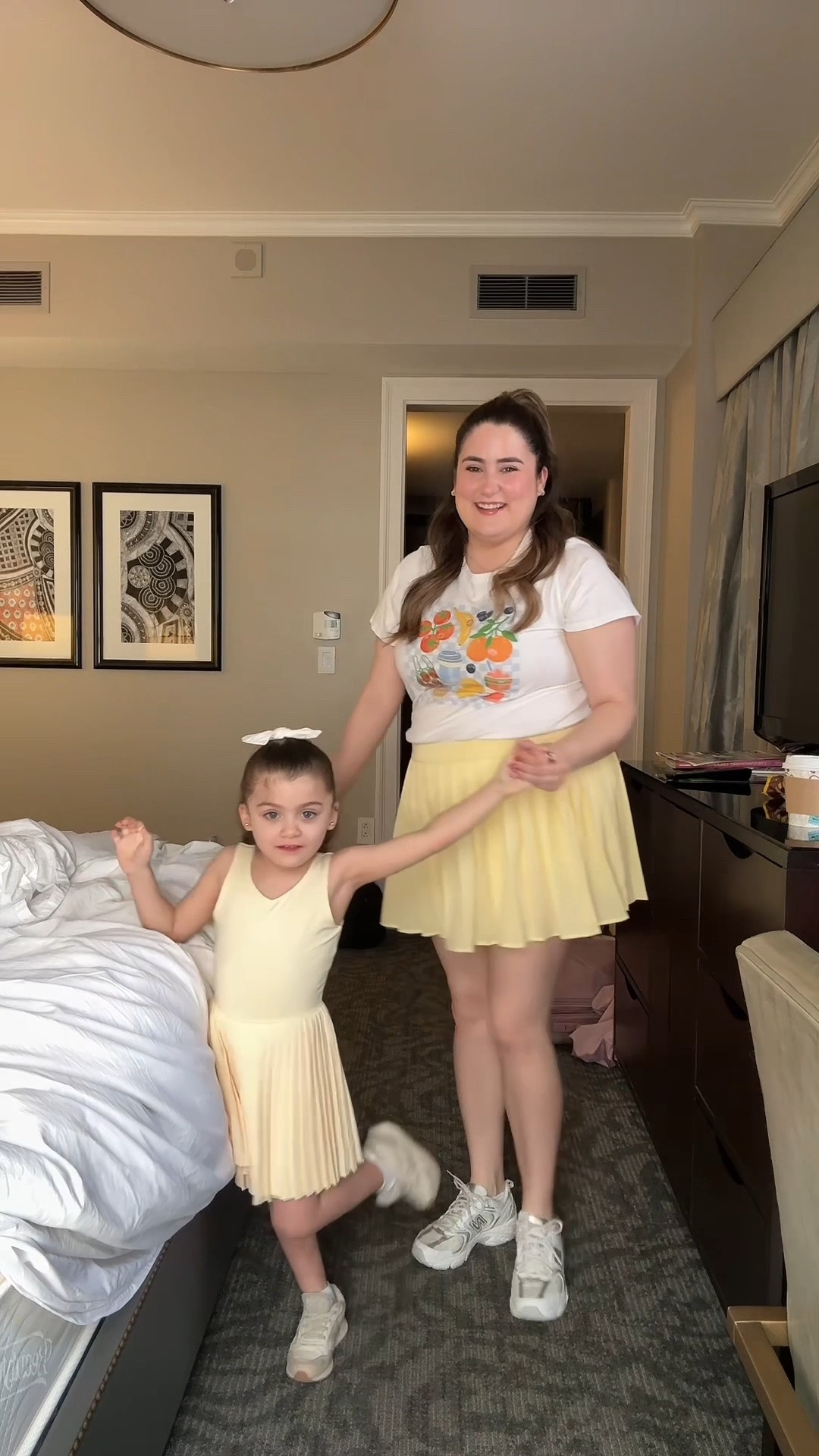 Mommy and Me Matching is my absolute favorite 🤩 This dress has been a favorite since I purchased it- she’s currently wearing it as we travel to our next vacation 😅 Definitely getting our money’s worth! Will share this or something similar on my LTK! #athleisure #midsizeoutfitinspo #ootd #sanantoniotx #butteryellow zoo outfits, what we wore, bitter yellow, mommy and mini, best day ever

#LTKootd #LTKmomlife #LTKgrwm