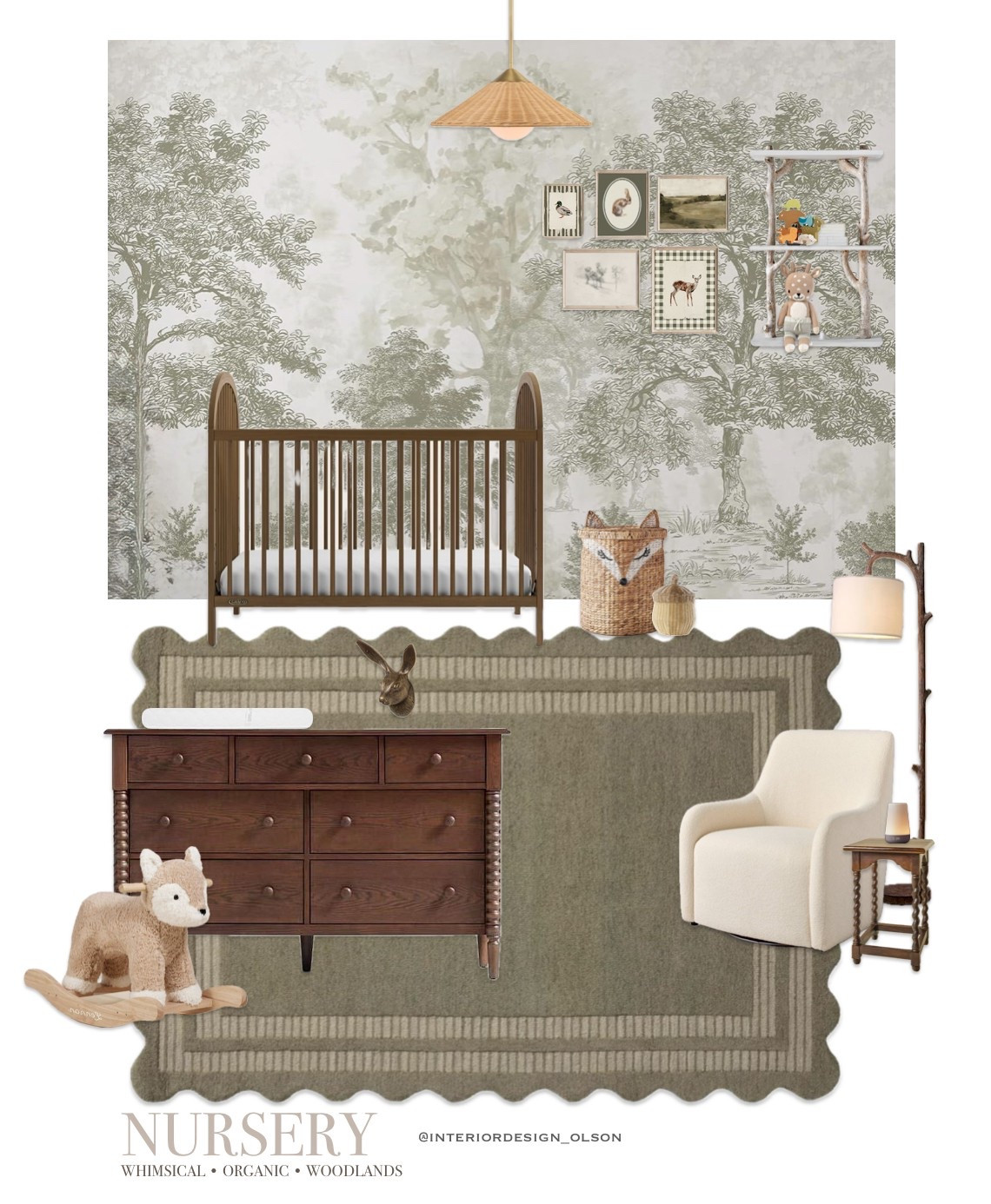 Dreamy boys nursery

This whimsical woodland space is the perfect mix of organic textures, warm woods, and cozy neutrals. I love how the mural brings in a soft, storybook feel while the layered textures add warmth! 🌿🦊

#NurseryInspo #WhimsicalNursery #WoodlandNursery #OrganicDesign #LTKHome #LTKBaby

#LTKFamily #LTKBaby #LTKKids