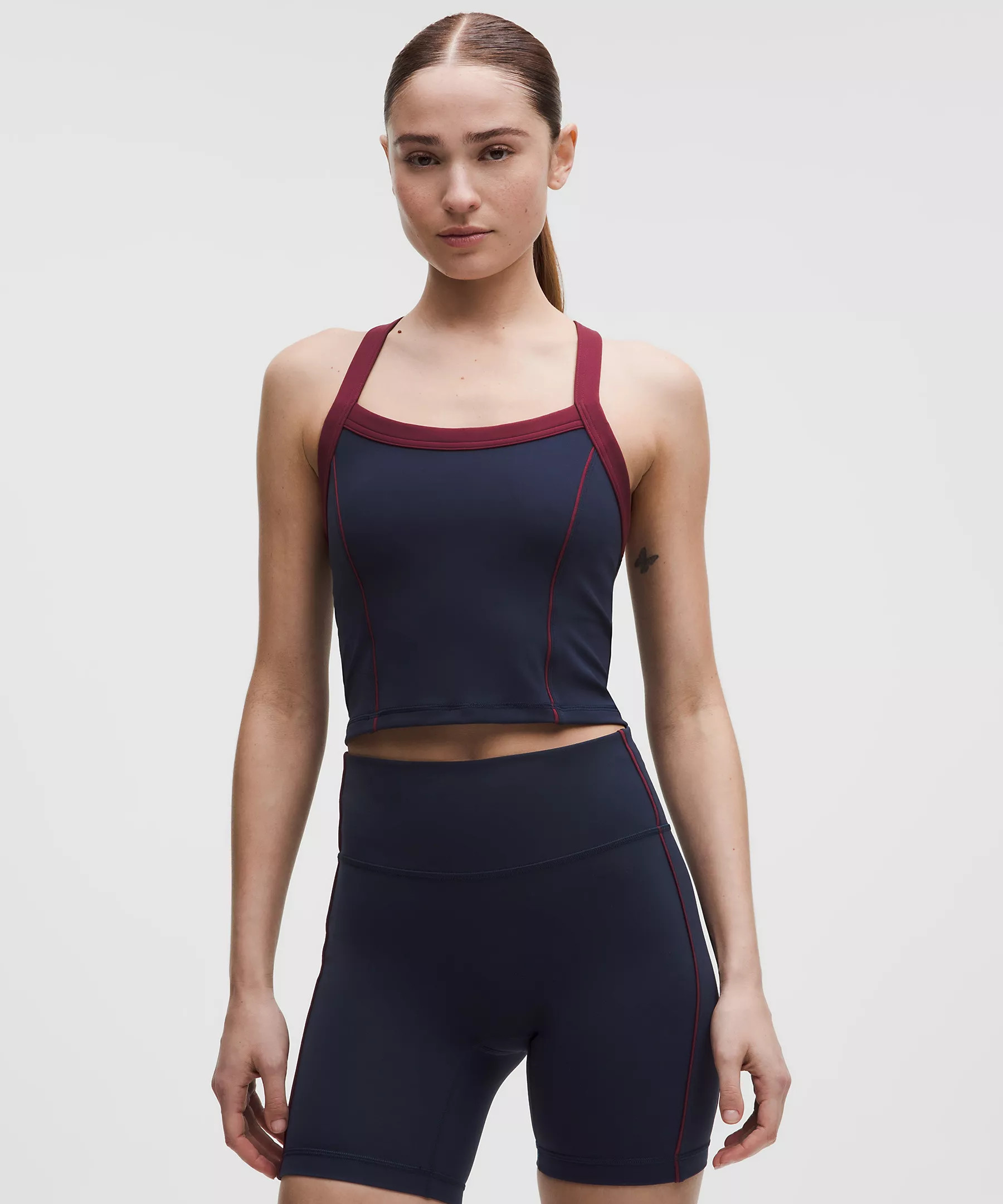 Wunder Train Piped Strappy Tank Top | Lululemon (US)