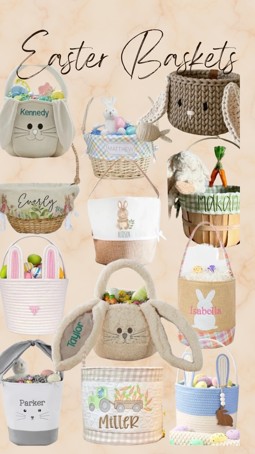 Easter baskets

#LTKActive #LTKselfcare