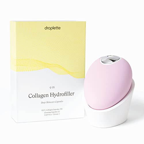 Droplette Deluxe Collagen Hydrofiller Starter Set (Peony Pink) | Amazon (US)