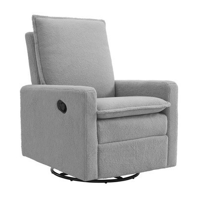 Oxford Baby Uptown Nursery Swivel Glider Recliner Chair - Koala Gray | Target