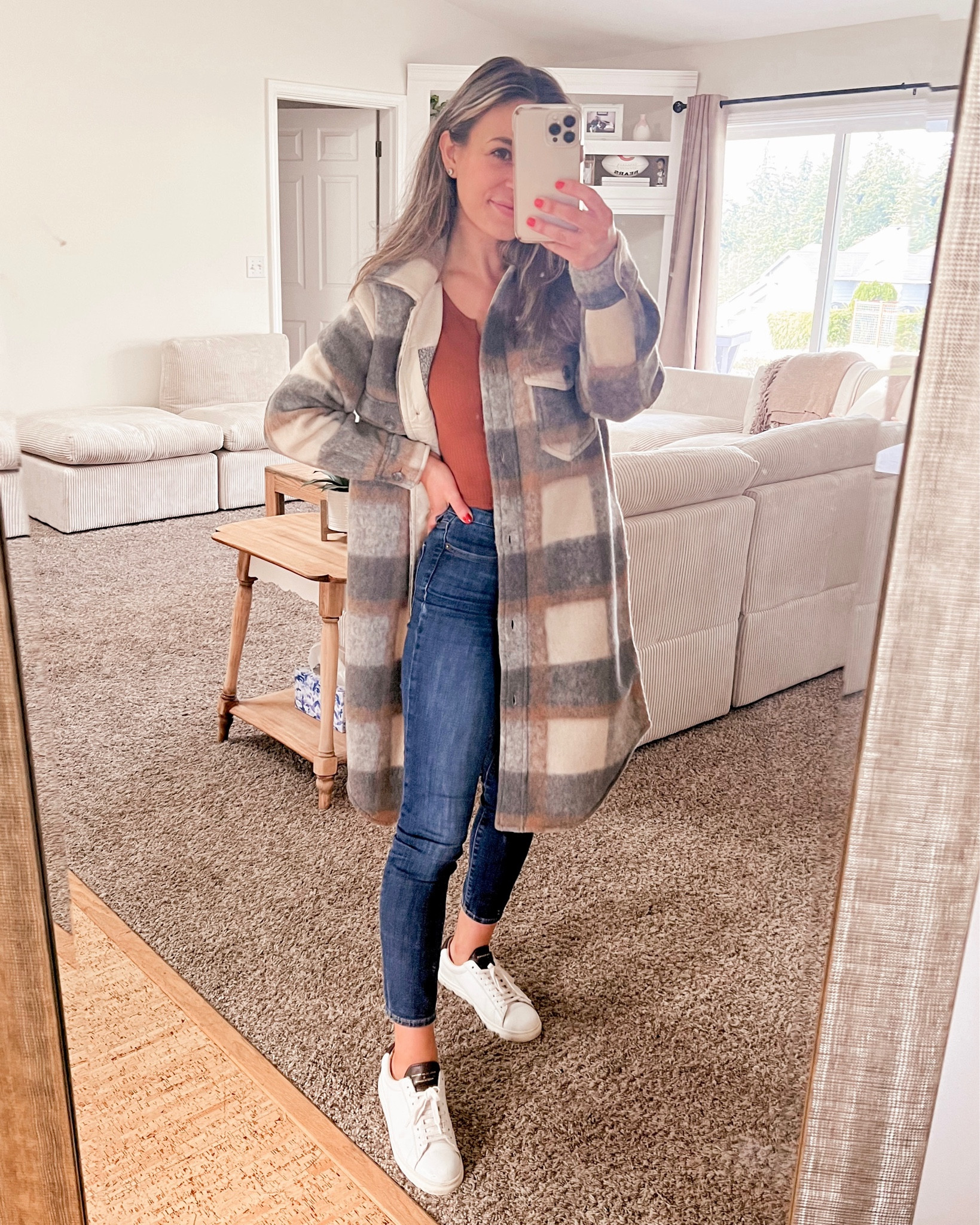 Yes, yes, and YESSSS to long shackets 💕 it took me a while to finally purchase one but I’m so glad I did. Linked my current favs (plus this versatile little target tee!) #teacherstyle

#LTKSeasonal #LTKunder50 #LTKstyletip