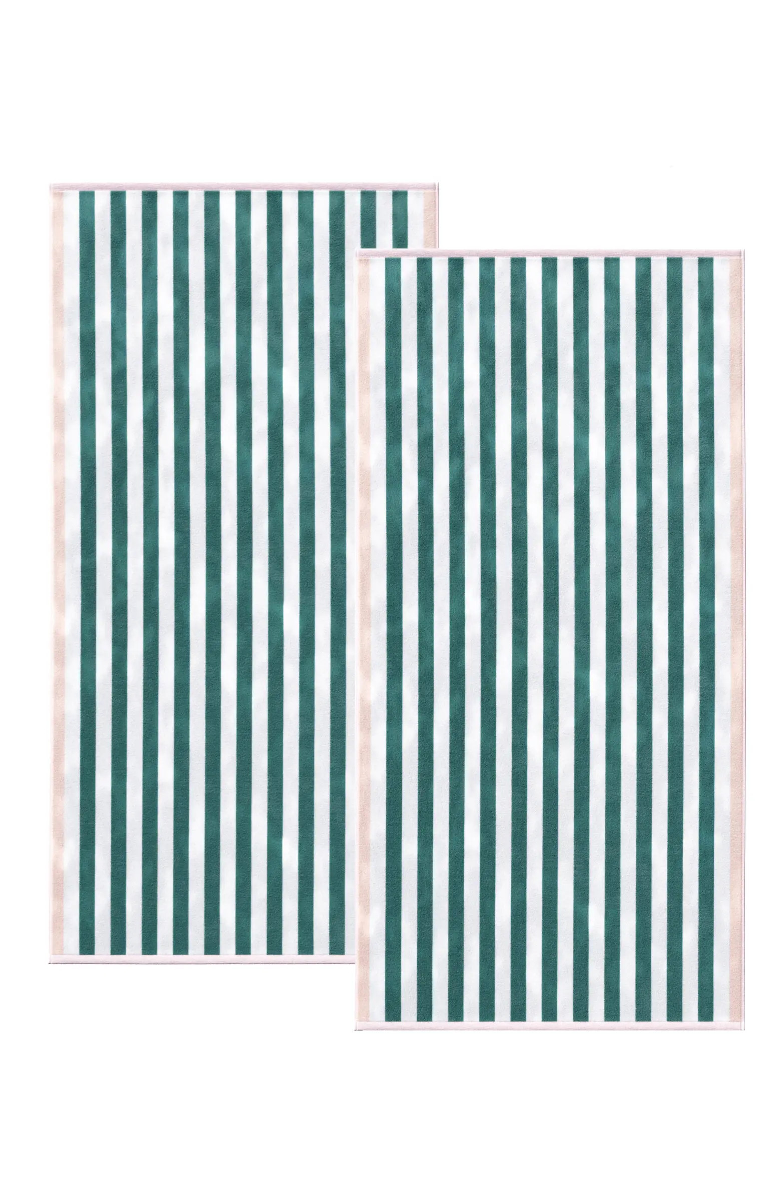 Woven & Weft 2-Pack Stripe Oversize Beach Towels | Nordstromrack | Nordstrom Rack
