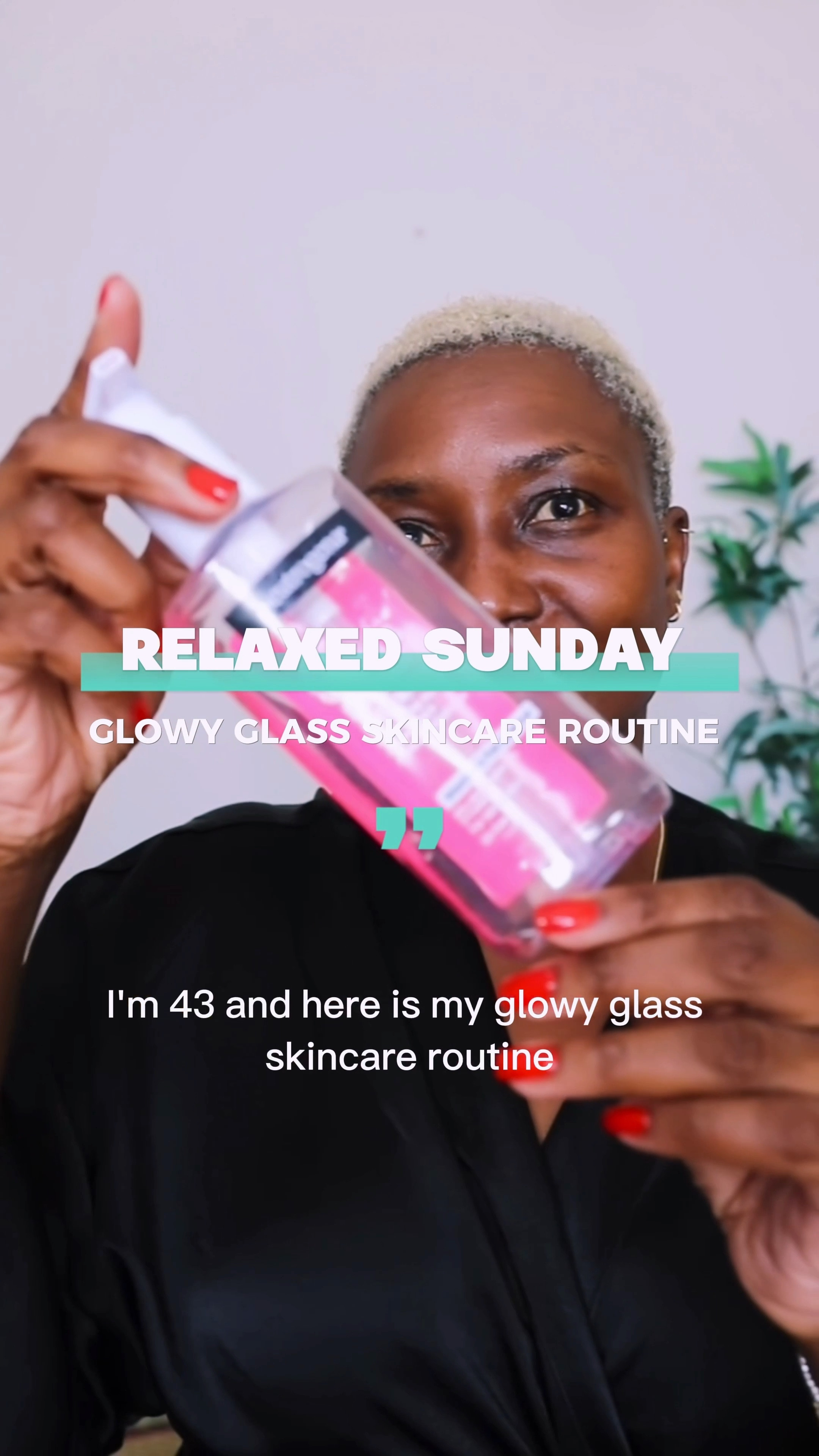 GLOWY skin care routine. 