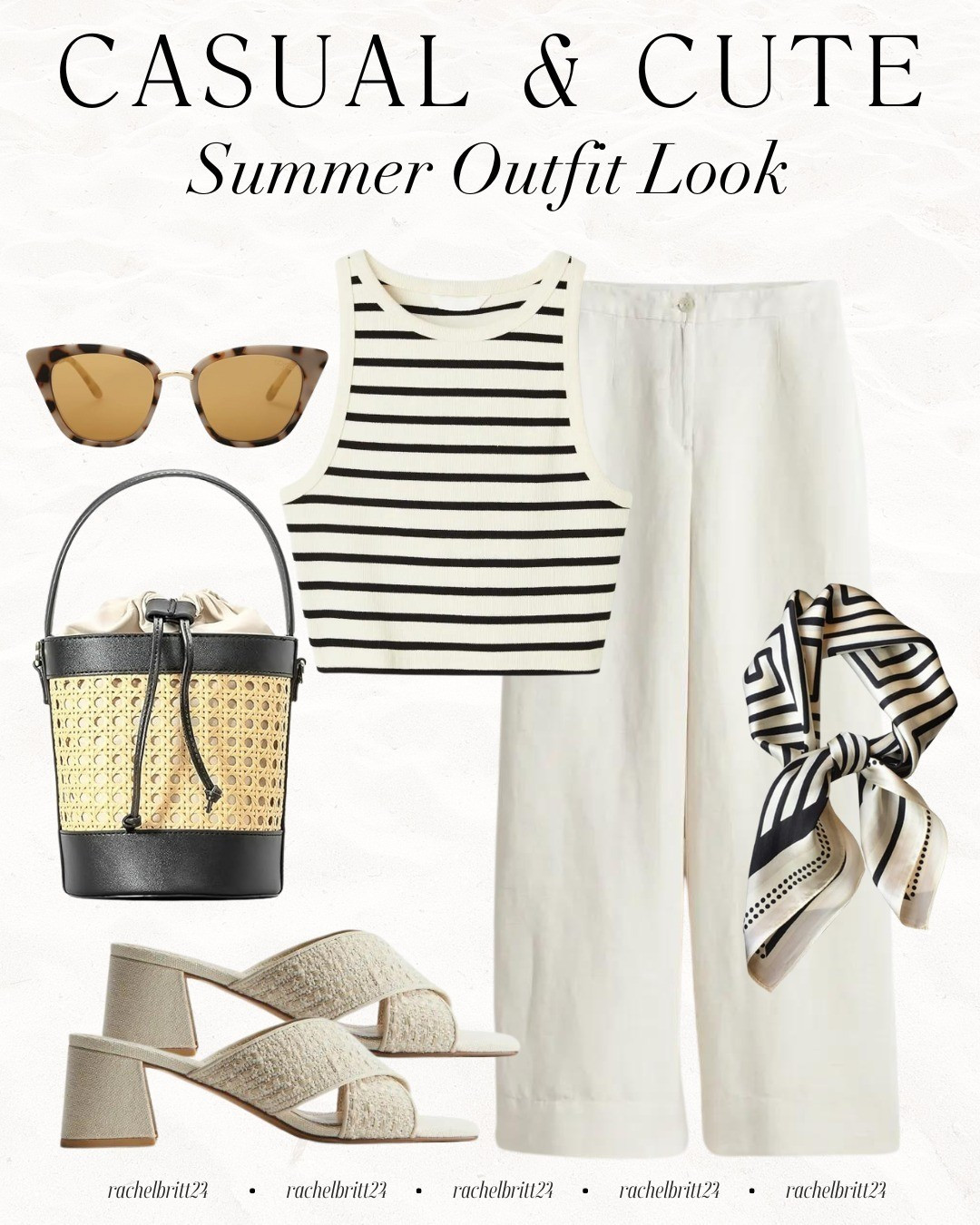 Effortless and chic for any sunny day! Outfit Inspiration | Shorts | Sandals | Woven Bag | Striped Top#CasualStyle #SummerOutfit #H&M #Mango #AmazonFashion #liketkit #OOTD #SummerFashion #NeutralTones #OldMoney

#LTKstyletip #LTKworkwear #LTKitbag