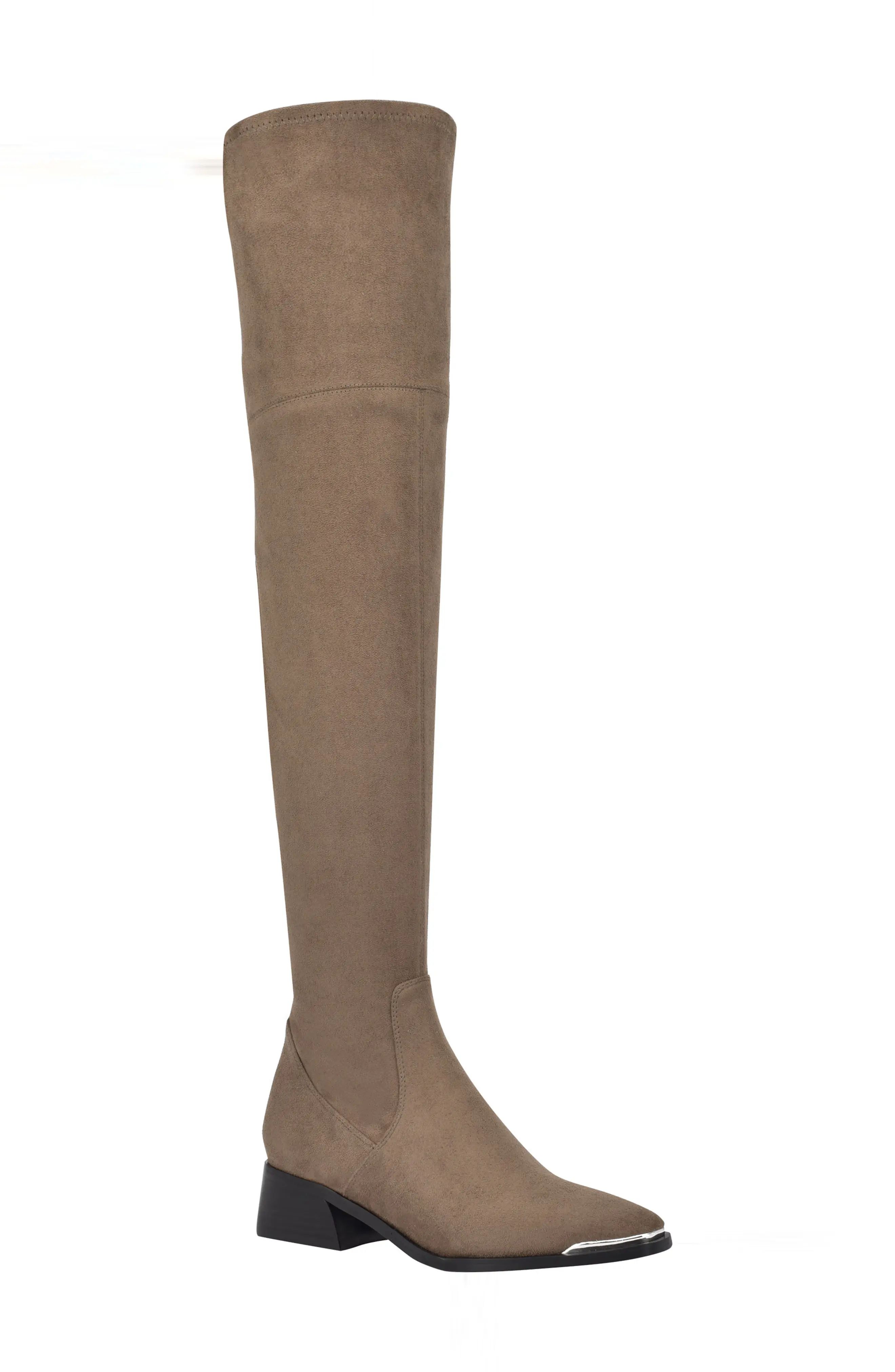 Women's Marc Fisher Ltd Darwin Over The Knee Boot, Size 6 M - Brown | Nordstrom