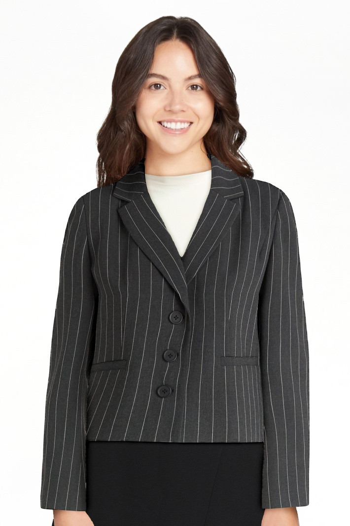 Scoop Women’s Cropped Blazer, Sizes XS-XXL | Walmart (US)