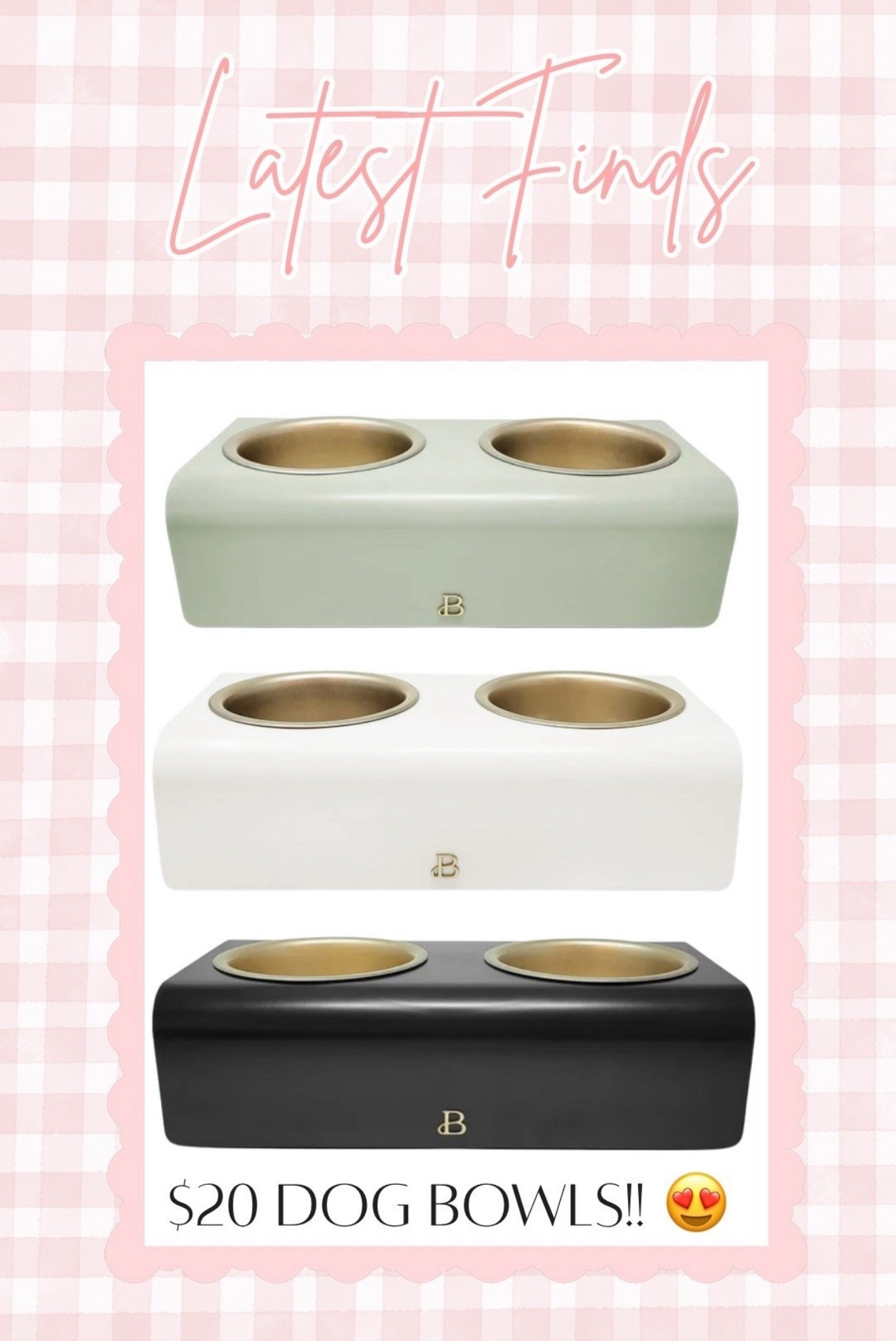 The prettiest dog bowl sets to match your kitchen appliances! 





Walmart home
Walmart finds 
Kitchen decor 
Kitchen finds 
Dog mom 




#LTKmomlife #LTKMothersDay #LTKHome