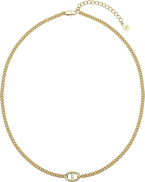 14K Gold Plated Dainty Layered Chain Necklace for Women – Adjustable Minimalist Pendant Jewelry... | Amazon (US)