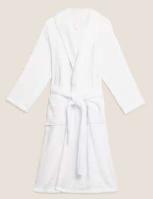 New     M&S Collection  Towelling Dressing Gown  Product code: T372185G | Marks & Spencer (UK)