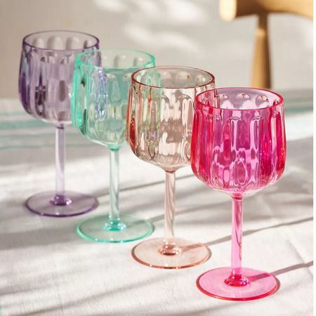 These wine glasses! Spring entertaining, spring home finds, Anthropologie finds 

#LTKSeasonal #LTKhome