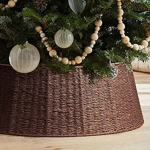 Hommtina Christmas Tree Collar,Christmas Tree Base Christmas Tree Basket Collar for Home, Living ... | Amazon (US)