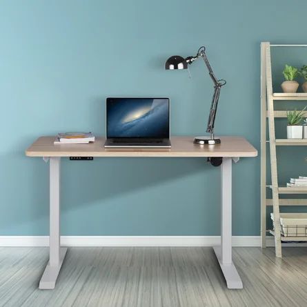 frler Adjustable Standing Desk Silent Motor | Wayfair North America