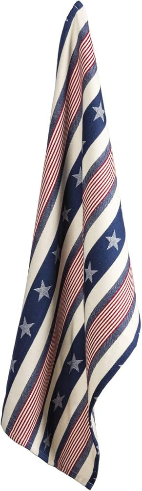 Primitives by Kathy 32744 Patriotic Dish Towel, 18 x 28-Inches, Stars & Stripes | Amazon (US)