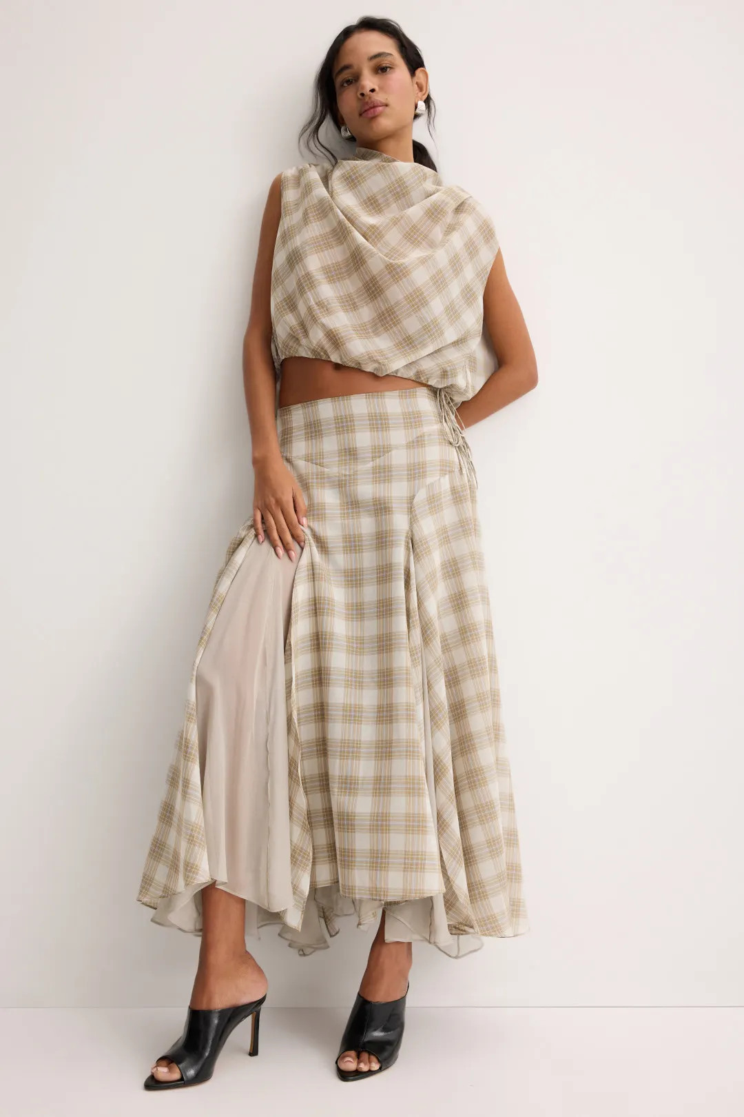 Alyse Gusset Skirt | Rent the Runway