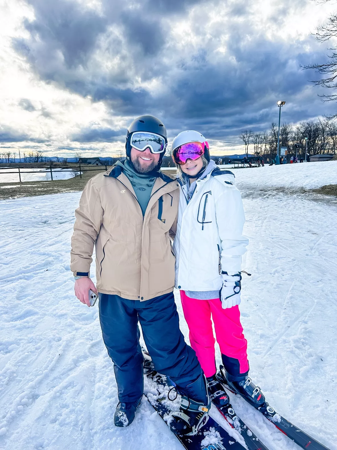blue snowboard helmet outfits heatherkrout on LTK