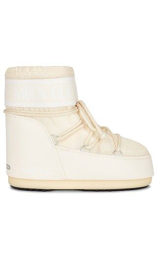 Icon Low Nylon Boot in Cream | Revolve Clothing (Global)