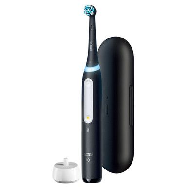 iO Series 4 Rechargeable Electric Toothbrush, Matte Black | Oral B