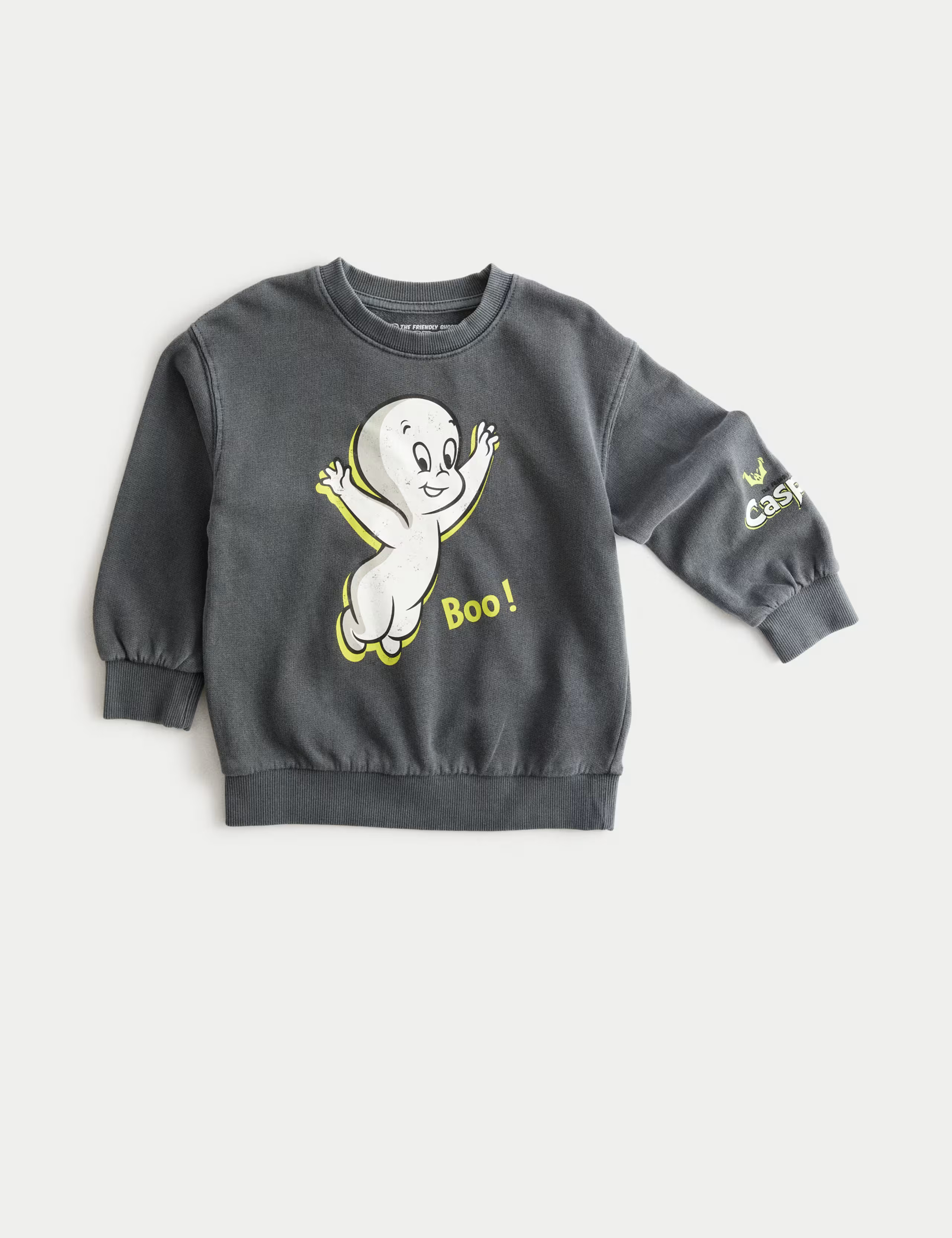 Cotton Rich Casper Sweatshirt (2-8 Yrs) | Marks & Spencer (UK)