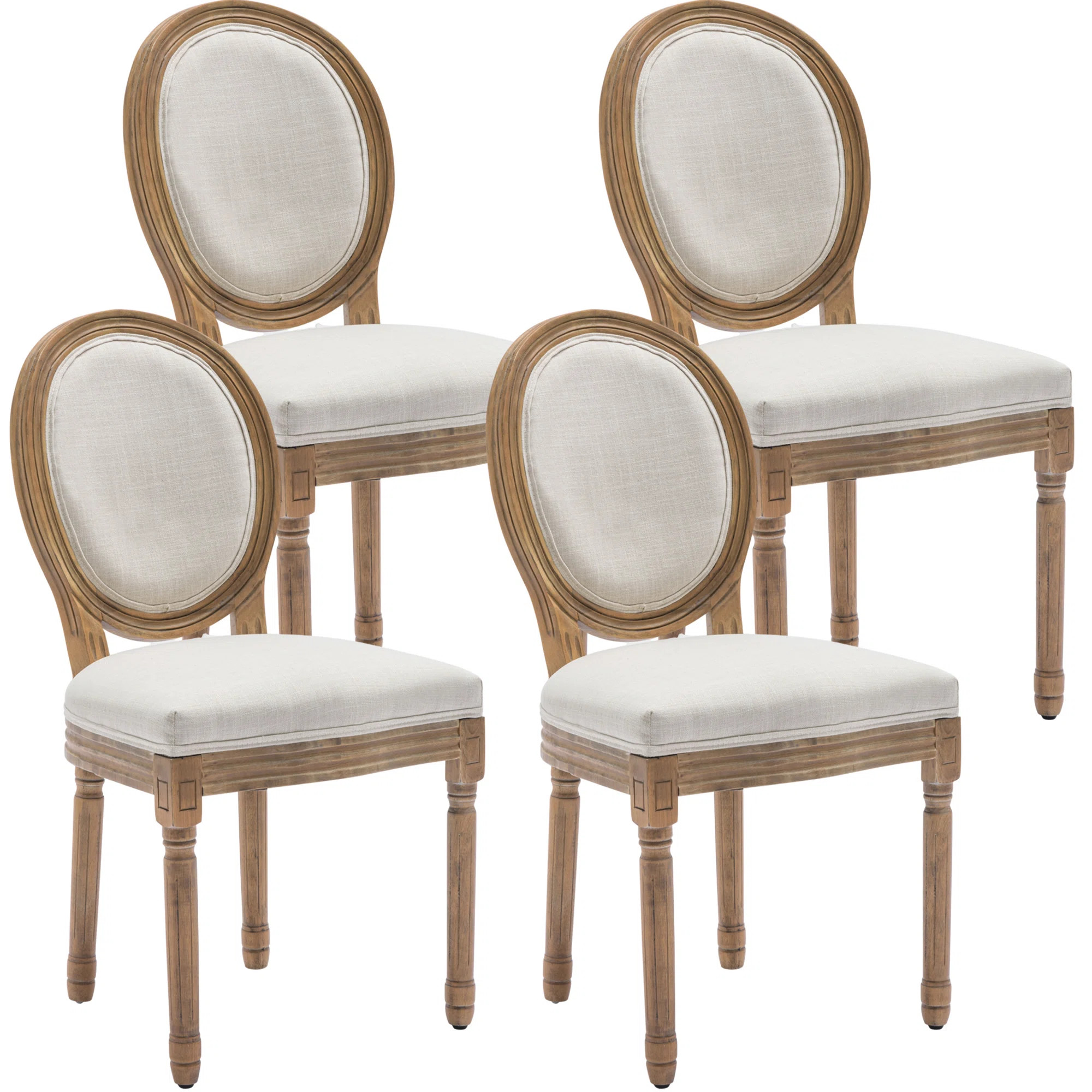 Moll French Country Dining Chairs (Set of 4) | Wayfair North America