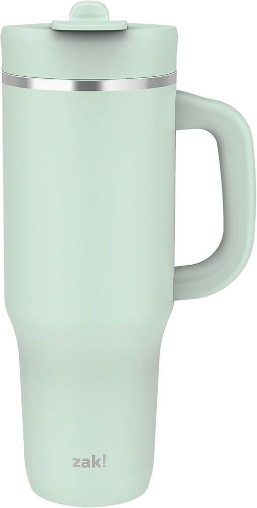Zak Designs Harmony 2-in-1 Coffee Tumbler for Travel or At Home, 40oz Recycled Stainless Steel is... | Amazon (US)