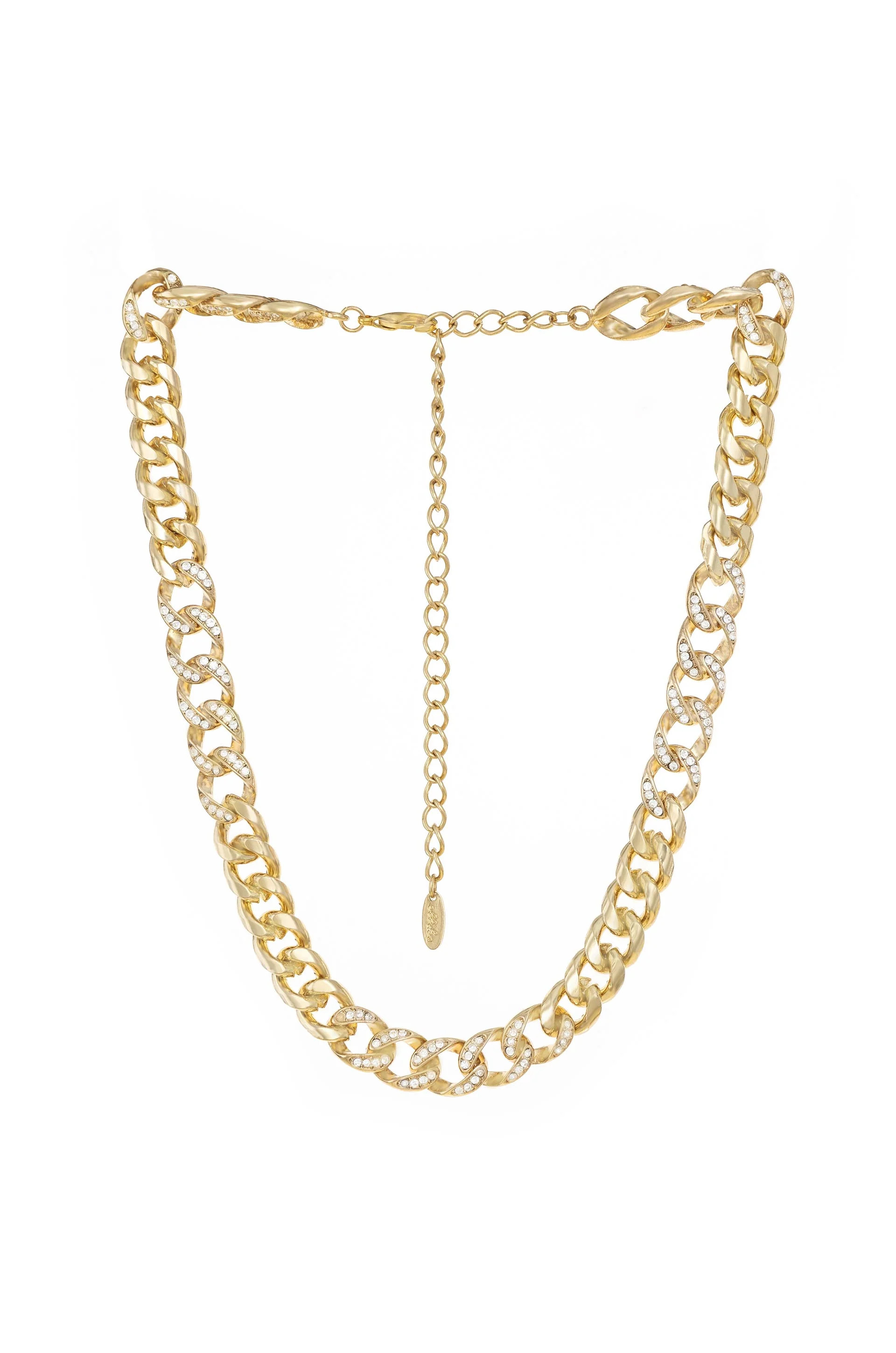 Life of Links Crystal and 18k Gold Plated Necklace | Ettika