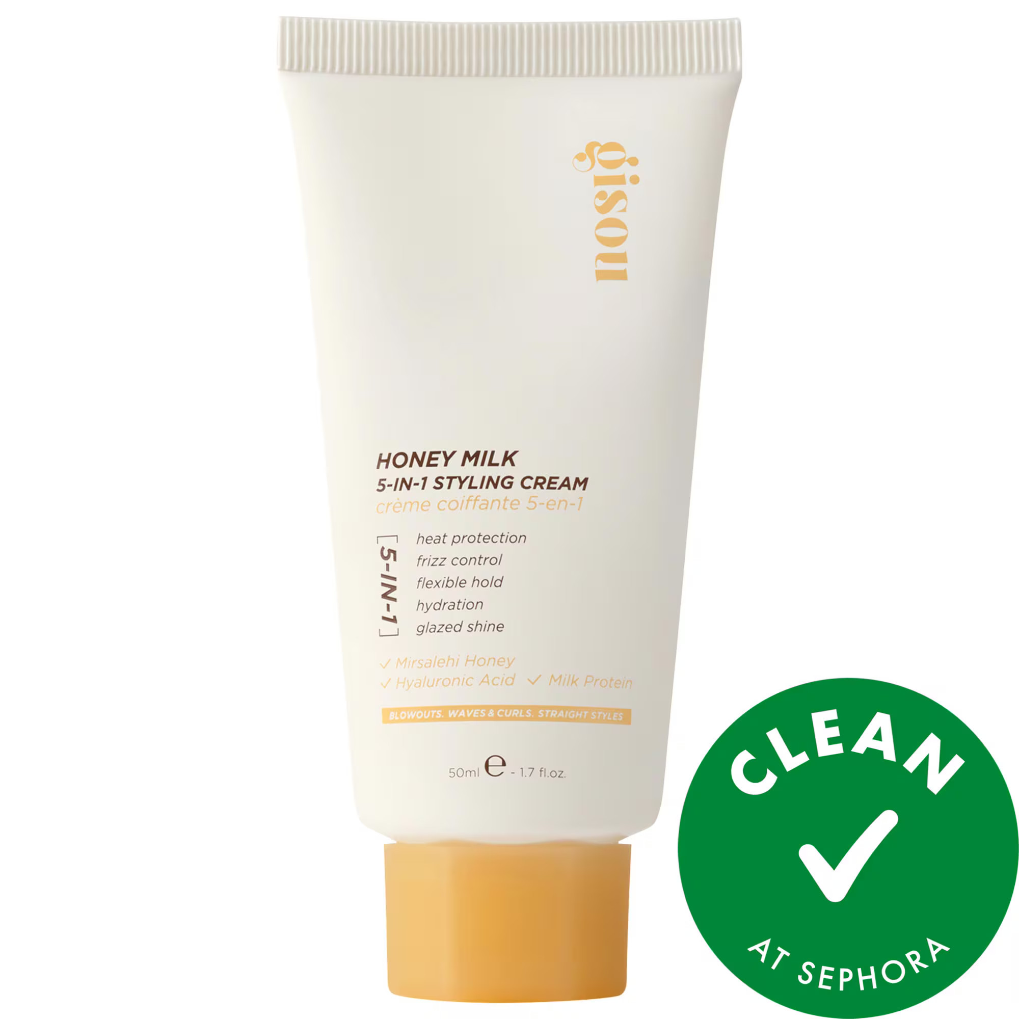 Gisou Mini Honey Milk 5-in-1 Styling Cream 1.69 oz/50ml | Sephora (US)