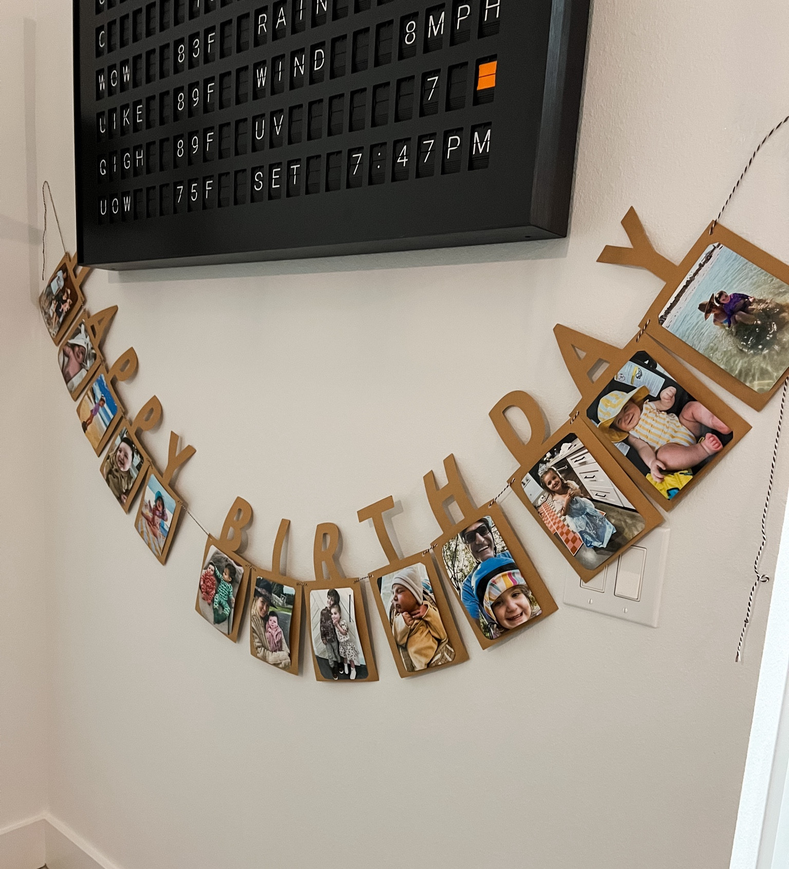 Her adorable little birthday banner! 

#LTKKids #LTKGiftGuide #LTKHome