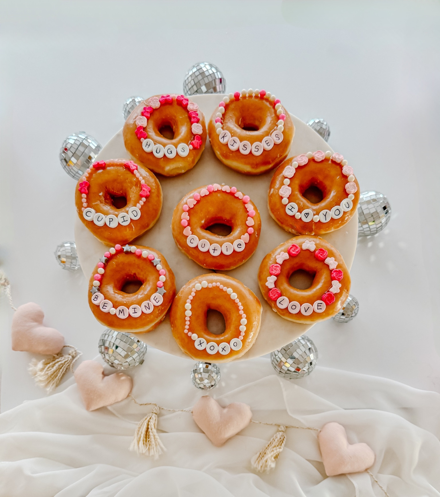 Valentine’s Day inspired friendship, bracelet donuts

#LTKSeasonal #LTKMostLoved #LTKparties
