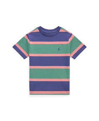 Toddler and Little Boys Striped Jersey T-Shirt | Macy's