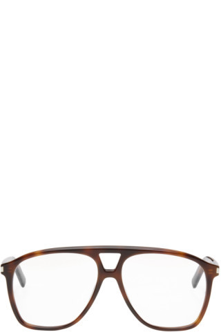 Brown SL 596 DUNE Glasses | SSENSE