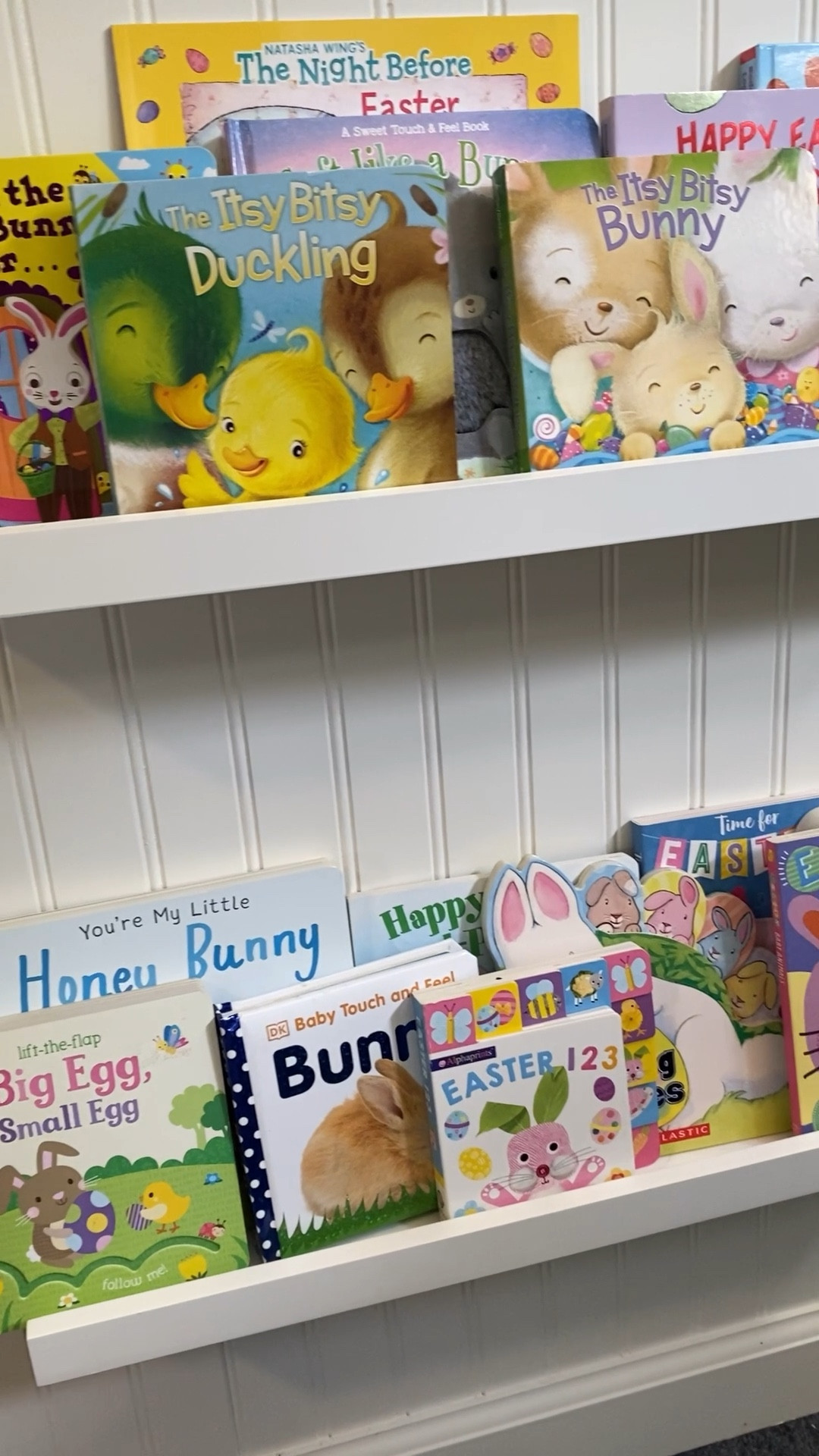 Our seasonal Easter bookshelf! Kids’ Easter books linked perfect for young children ages 0-6 ☺️🐰

#LTKfamily #LTKSeasonal #LTKkids