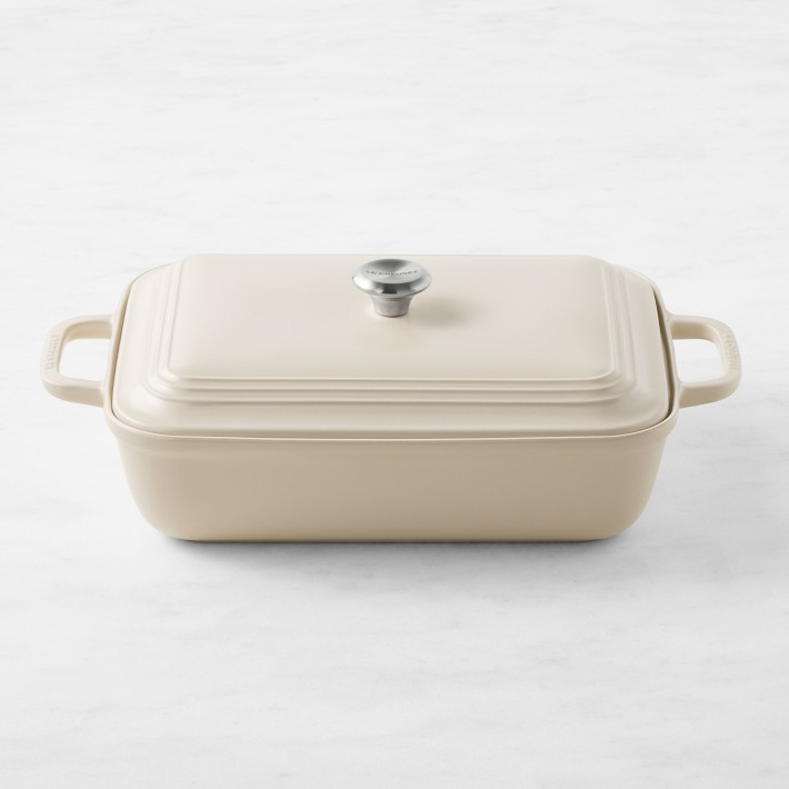 Le Creuset San Francisco Stoneware Rectangular Covered Baker, 4-Qt. | Williams-Sonoma