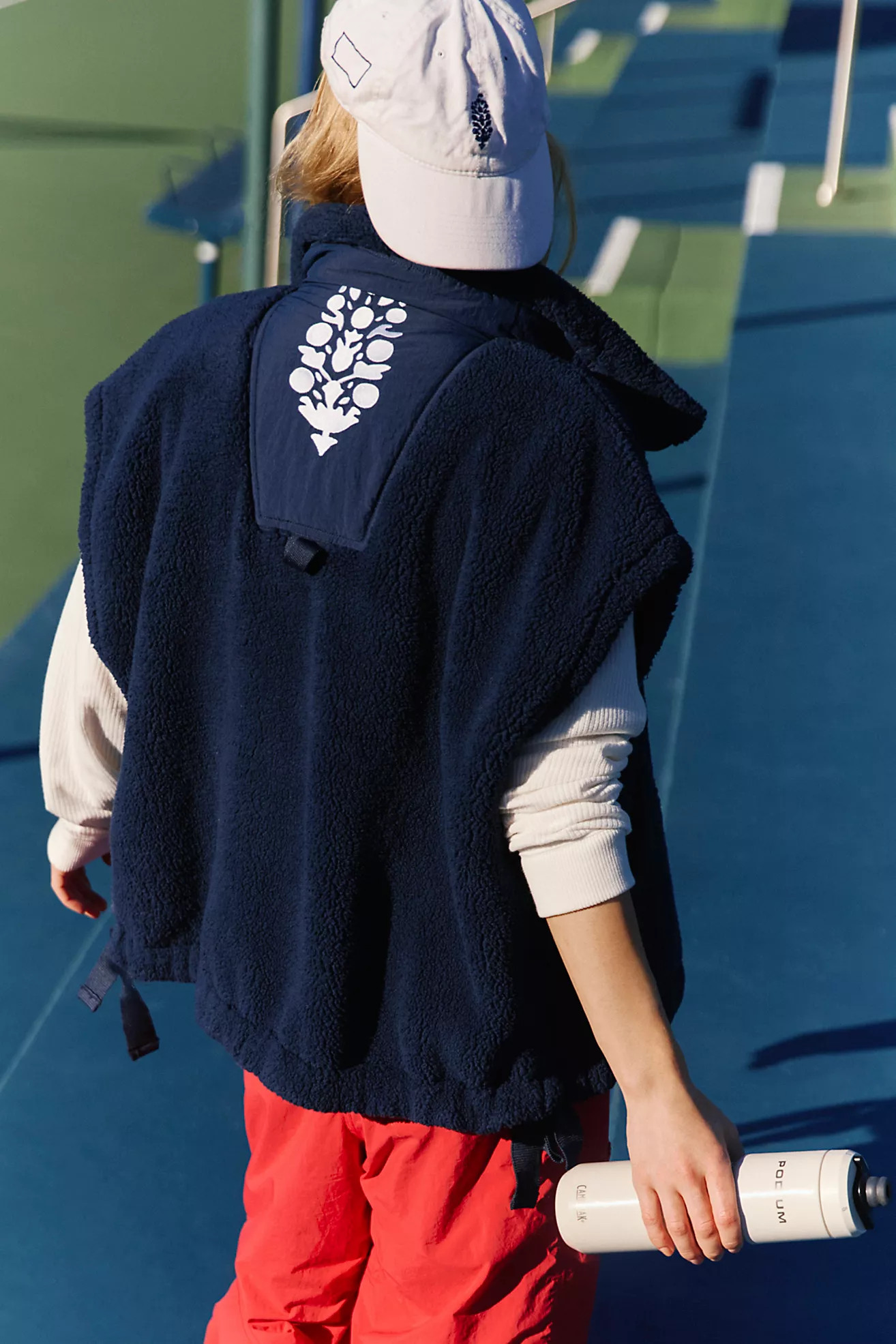 Scout It Out Embroidered Fleece Vest | Free People (Global - UK&FR Excluded)