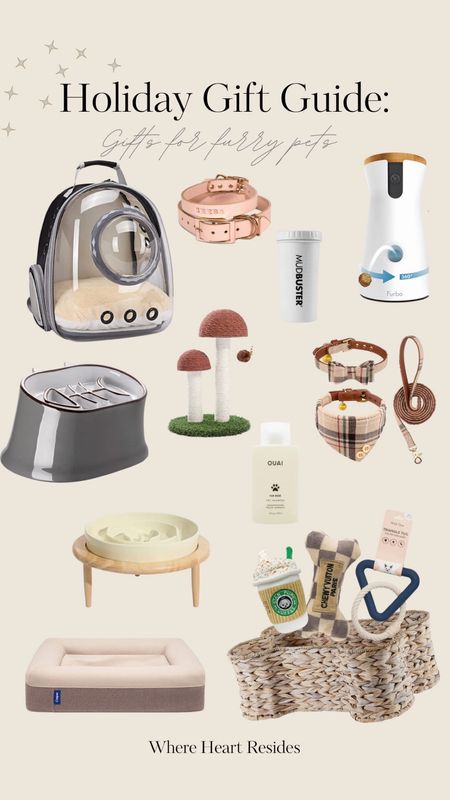 Here are some great holiday gifts ideas for your furry family! Click the link below for product and sale. 

#LTKGiftGuide #LTKHoliday #LTKunder100