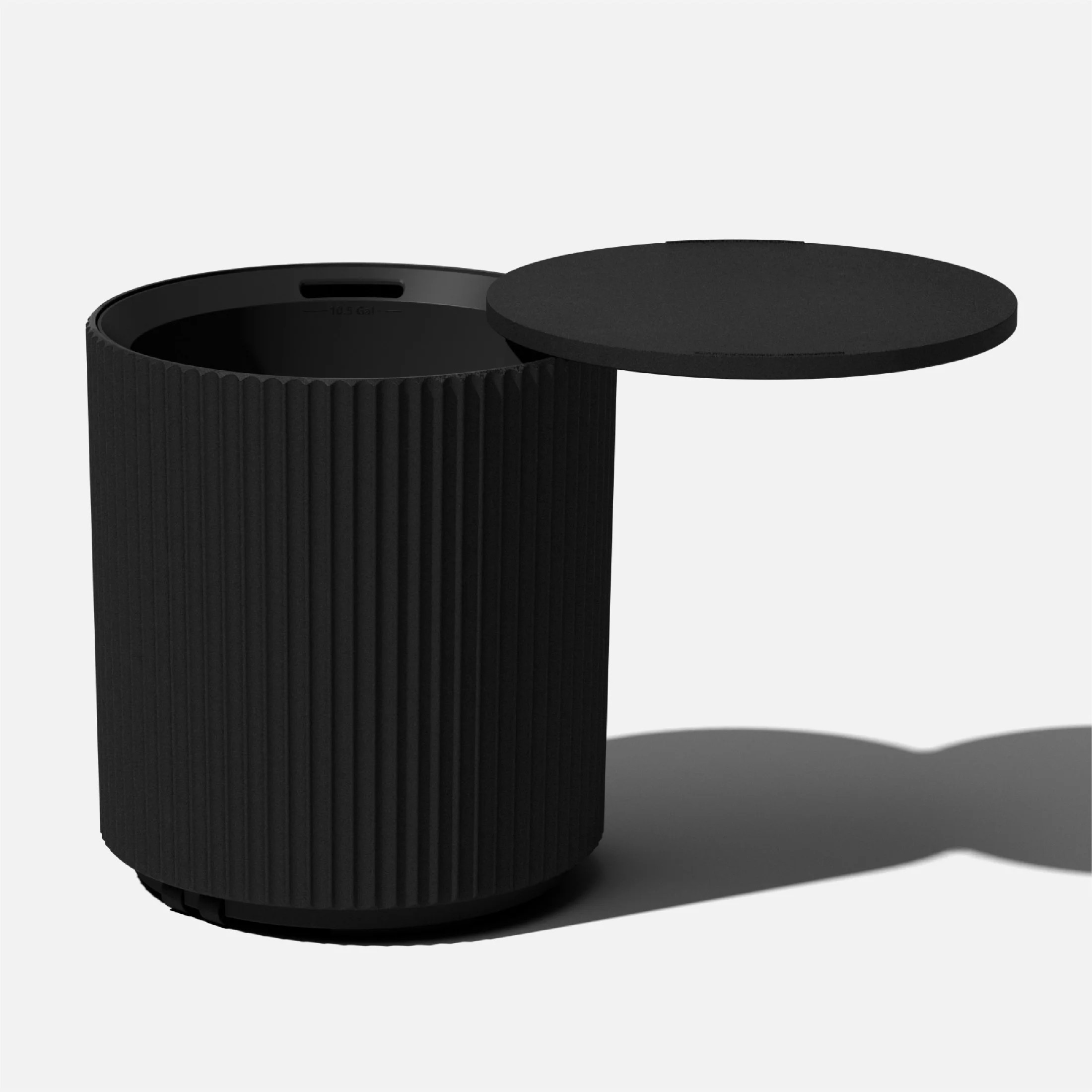 Veradek Chill Side Table - Black - Walmart.com | Walmart (US)