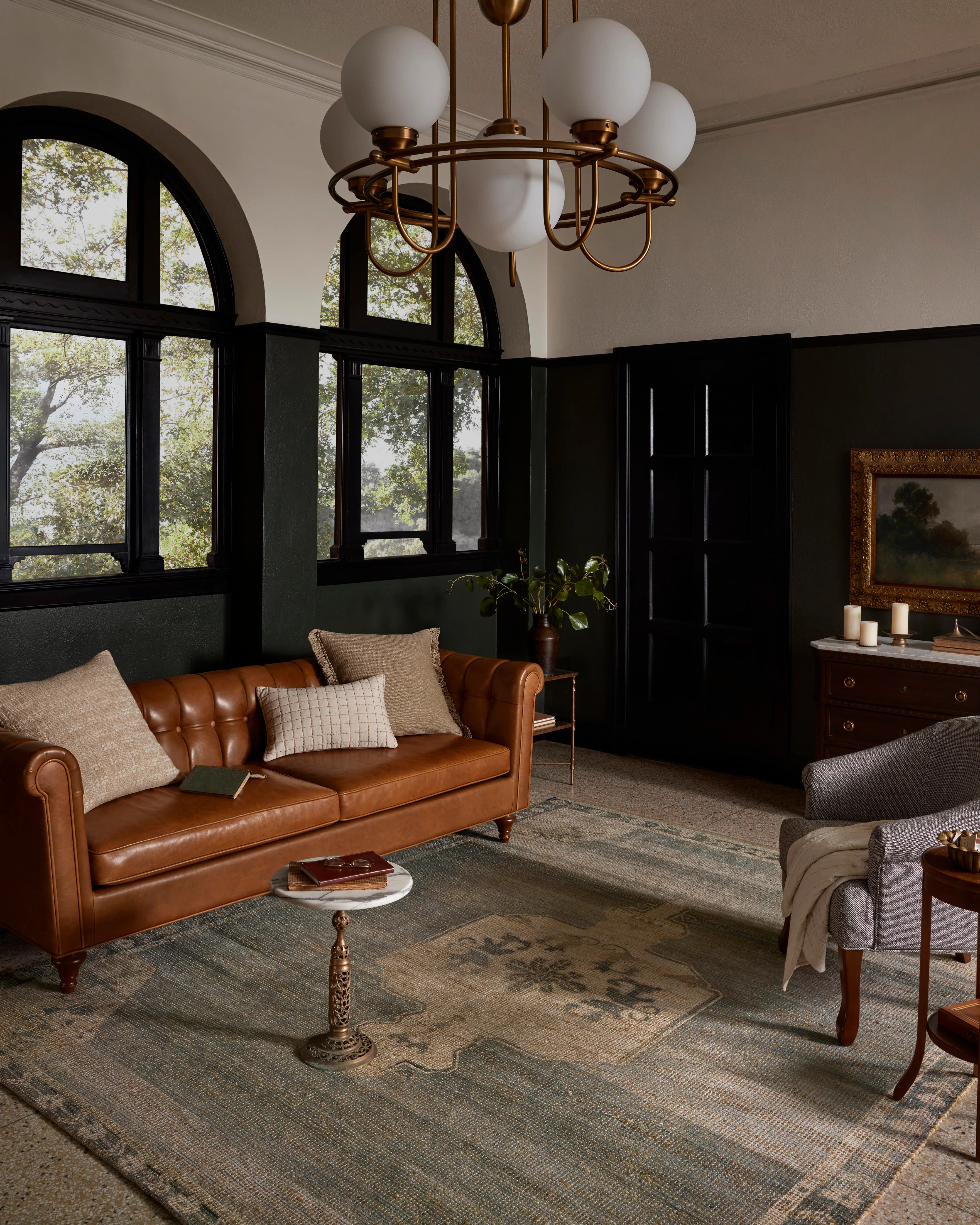 Magnolia Home by Joanna Gaines x Loloi-Oakley-OKY-07-Sky, Natural | Rugs Direct