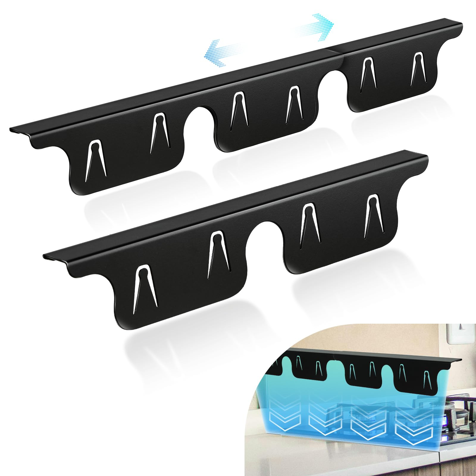 Stainless Steel Stove Gap Covers 13.8~27.5 Inch Retractable, Range Trim Kit Between Stove Top and... | Amazon (US)