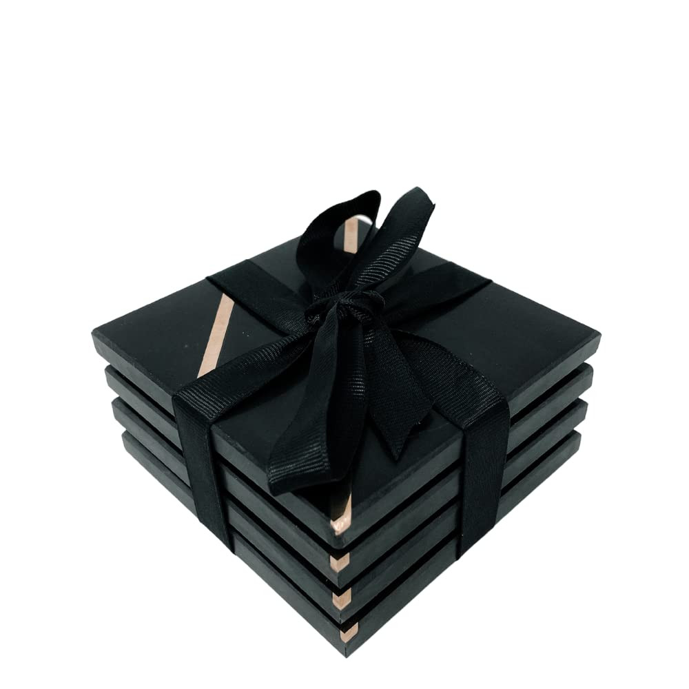 Italian Marble Coasters | Modern Coasters | Housewarming Gift | Coasters for Drinks | Marble Decor | | Amazon (US)