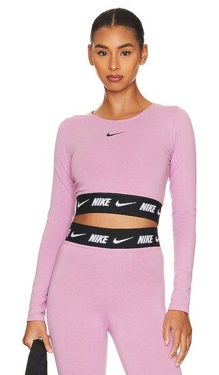 NSW Crop Tape Top in Orchid & Black | Revolve Clothing (Global)