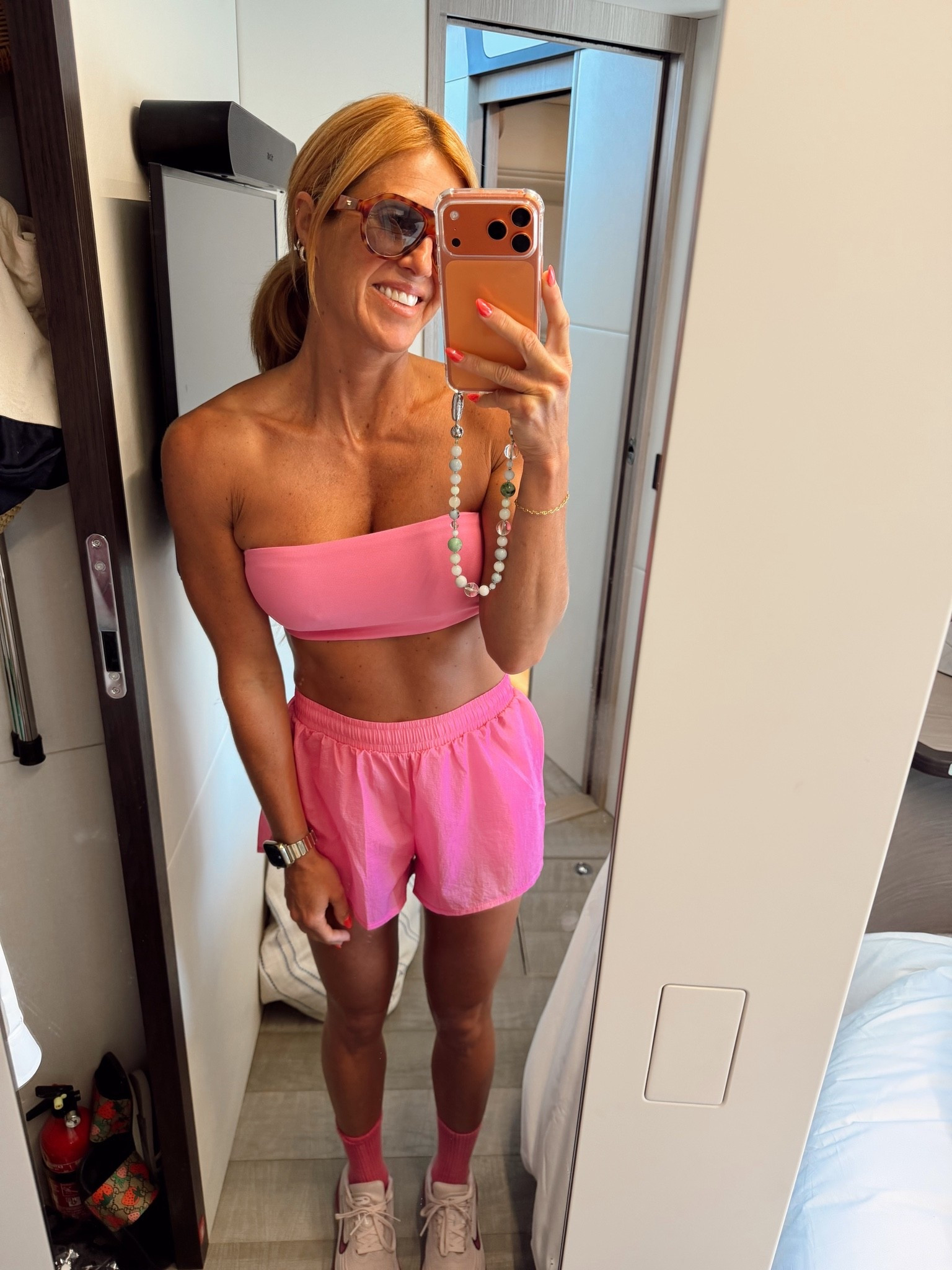 My favorite running shorts! And happy to report the baduea stayed the entire 4 miles!! 

Alo yoga
Running shorts
Amazon sunnies

#LTKstyletip

#LTKselfcare #LTKgrwm #LTKActive #LTKU