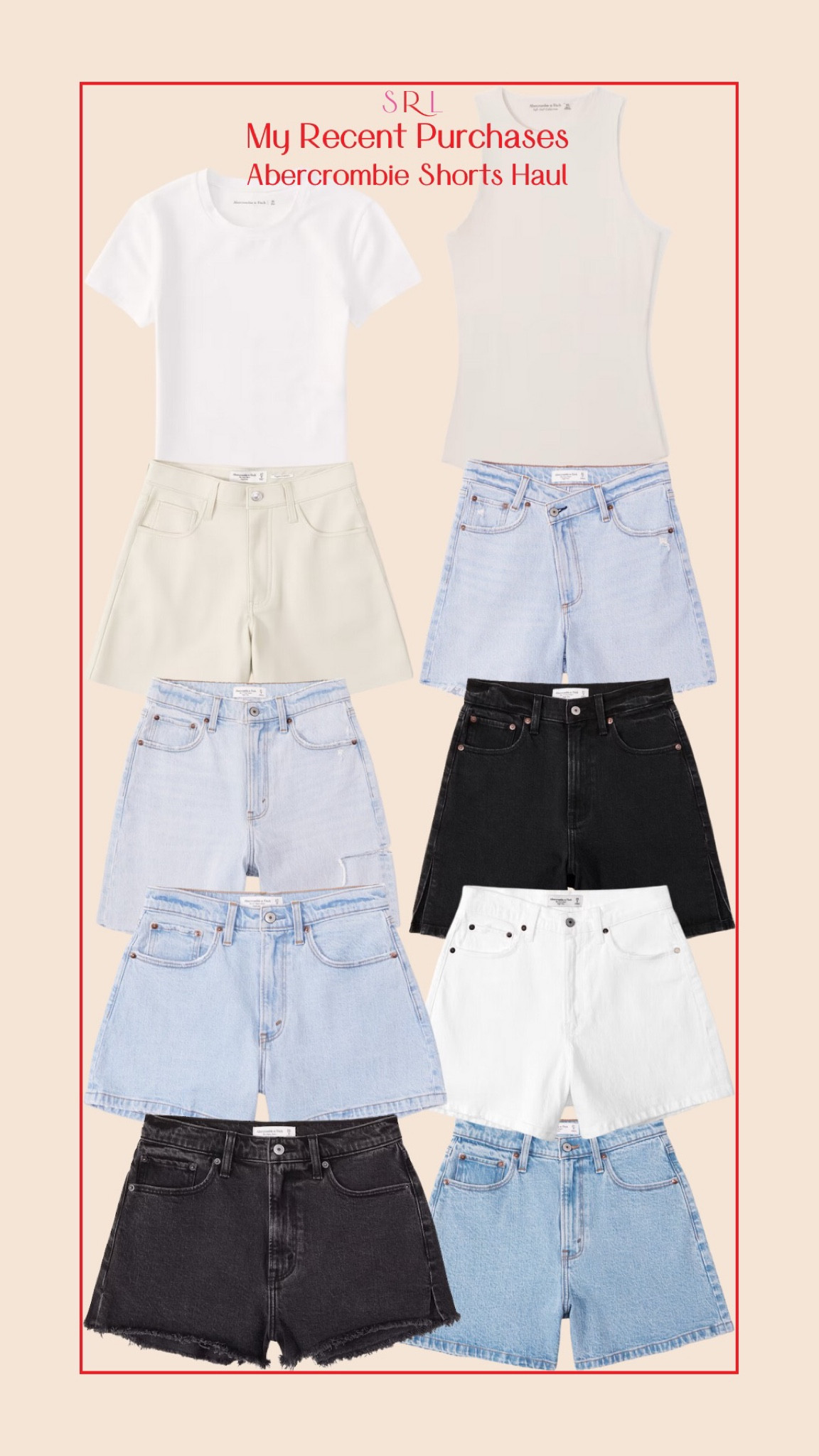 I just purchased these curvy shorts and tops from Abercrombie to get ready for Spring! 🌸

#LTKSeasonal #LTKcurves #LTKFind