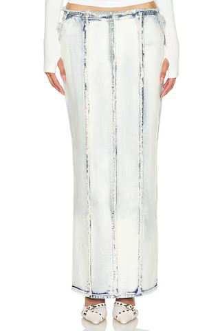 Letitia Maxi Skirt in Lt Tinted Bleach | Revolve Clothing (Global)