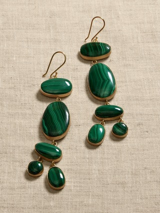 Malachite Statement Earrings | Aureus + Argent | Banana Republic (US)