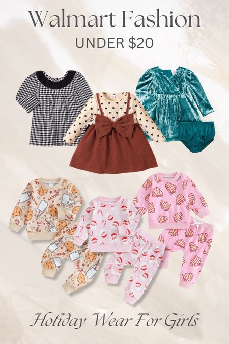 Walmart Fashion for baby girls!! All of these are under $20!!

#LTKbaby #LTKSeasonal #LTKHoliday